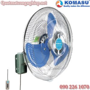 Quạt treo tường điều khiển Komasu KM-50CT