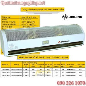 Quạt cắt gió Jinling