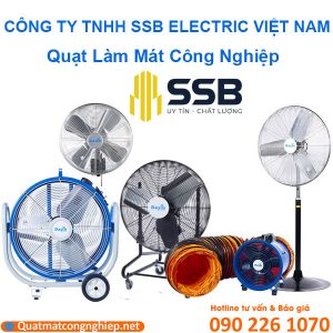 quat lam mat cong nghiep