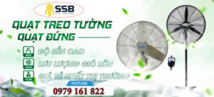 quạt công nghiệp treo tường